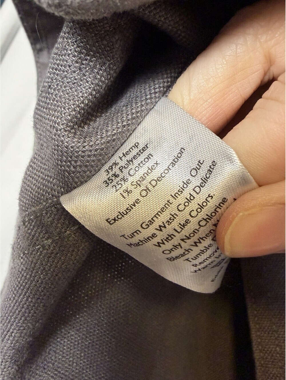 Eddie Bauer Cotton Blend Grey Lightweight Canvas Chore Coat. Size XS. $118 - Picture 6 of 8